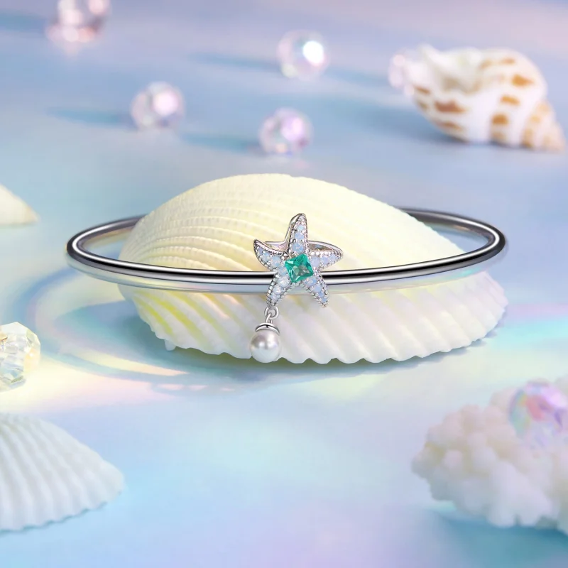 (image for) PANDORA Style Starfish Dangle - BSC1014 - View 3