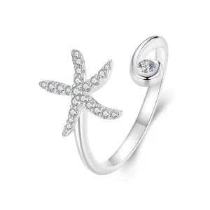 (image for) PANDORA Style Starfish Open Ring - BSR560-E