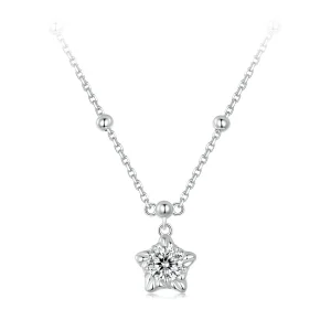 (image for) PANDORA Style Starlight 0.5ct necklace (with one certificate) - MSN036