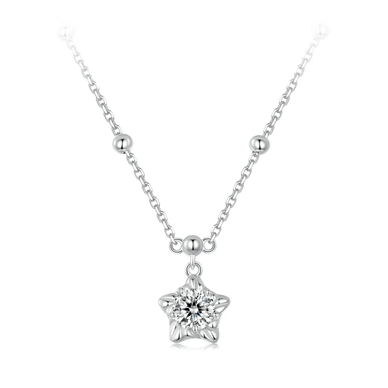 (image for) PANDORA Style Starlight 0.5ct necklace (with one certificate) - MSN036 - Product Image