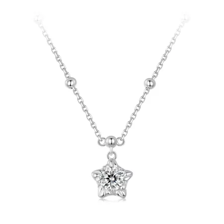 PANDORA Style Starlight 0.5ct necklace (with one certificate) - MSN036