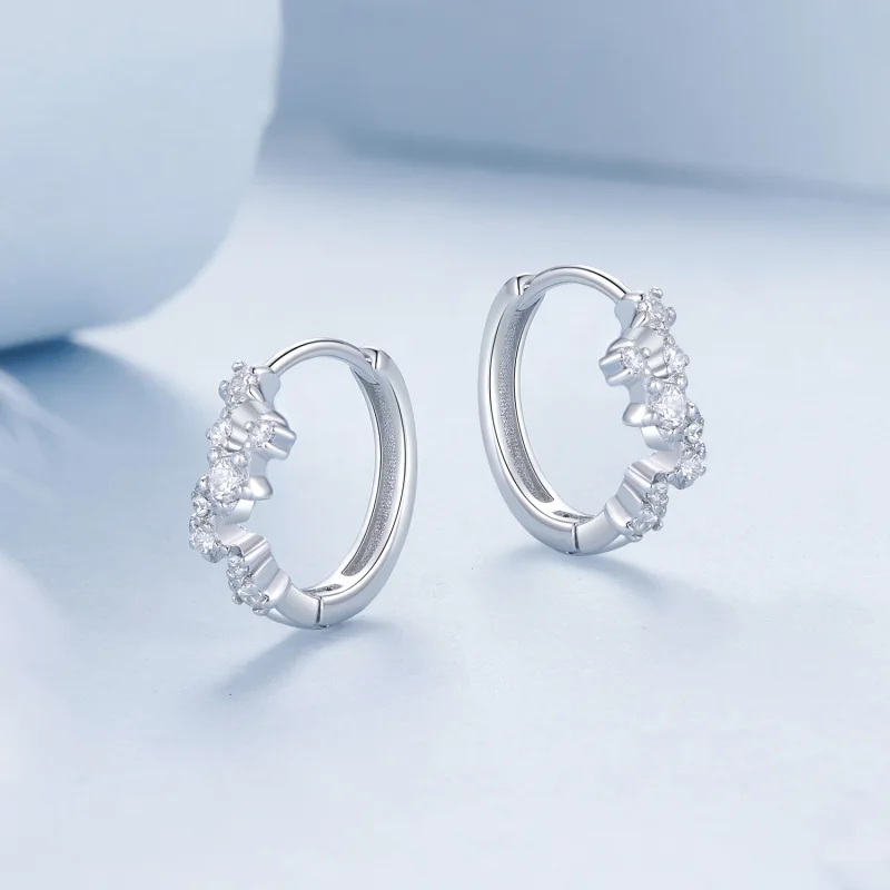 (image for) PANDORA Style Starry Star Earrings - BSE1017 - View 3