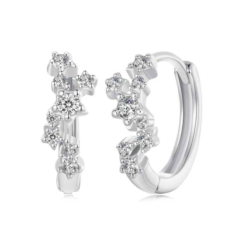 (image for) PANDORA Style Starry Star Earrings - BSE1017 - Product Image