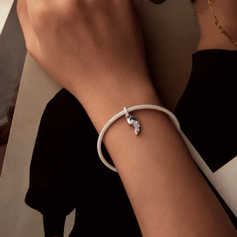 (image for) PANDORA Style Sun and Moon Love Pendant - BSC1034 - View 3