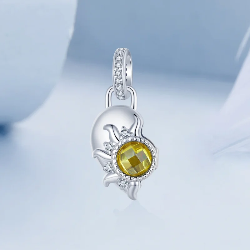 (image for) PANDORA Style Sun and Moon Love Pendant - BSC1034 - View 7