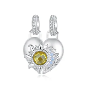 (image for) PANDORA Style Sun and Moon Love Pendant - BSC1034