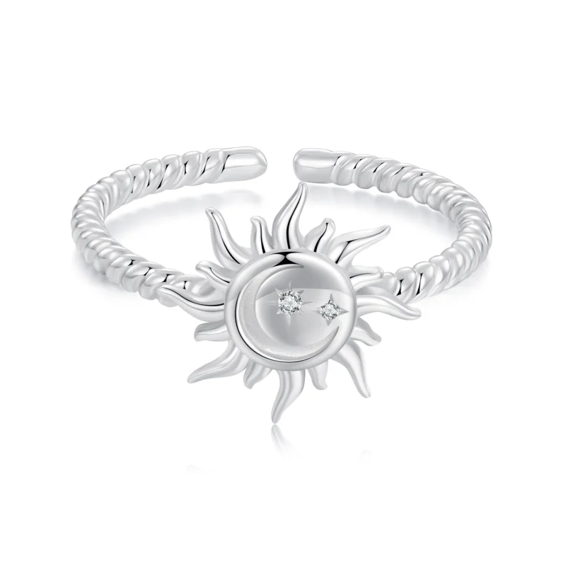 (image for) PANDORA Style Sun and Moon Open Ring - SCR1038-E - Product Image