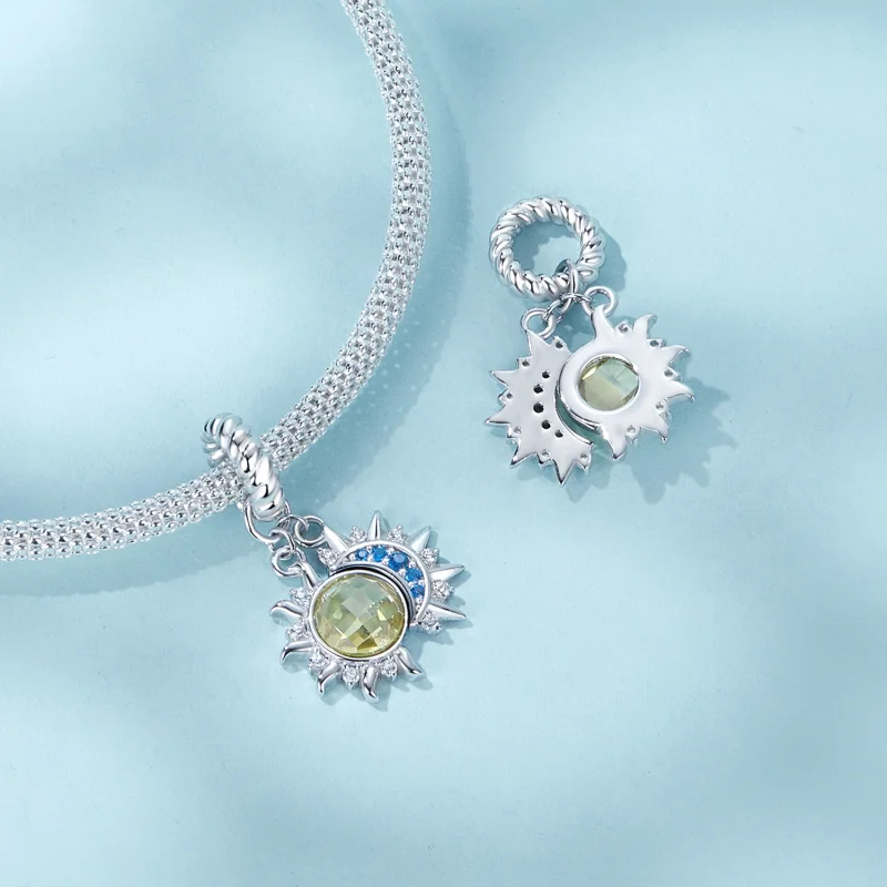 (image for) PANDORA Style Sun and Moon Pendant - SCC2802 - View 4