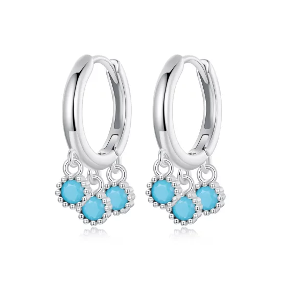PANDORA Style Turquoise earrings - BSE1019