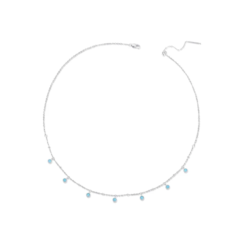 (image for) PANDORA Style Turquoise necklace - BSN388 - Product Image