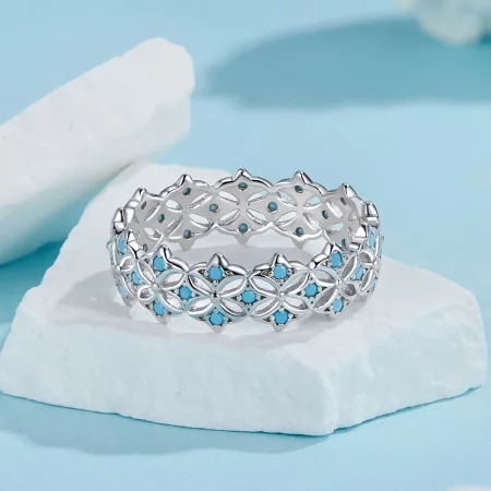 PANDORA Style Turquoise Ring - BSR556