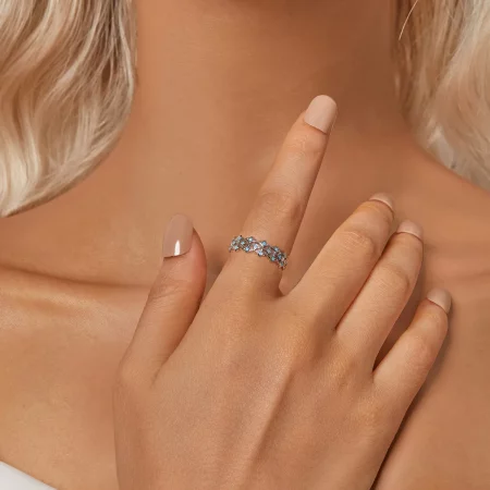 PANDORA Style Turquoise Ring - BSR556