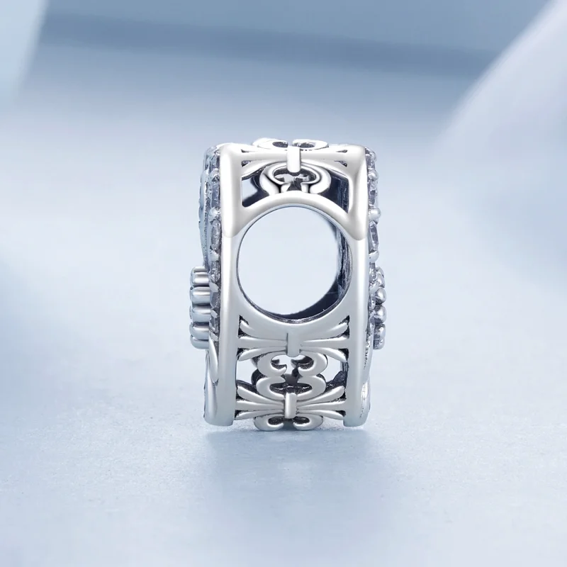 (image for) PANDORA Style Vintage Iris charm - BSC1022 - View 3