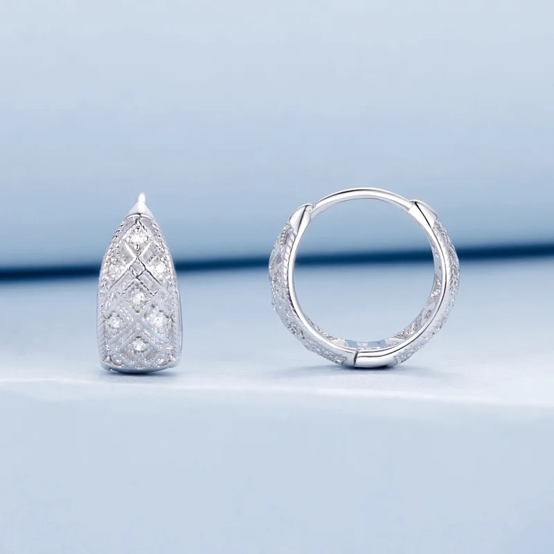 (image for) PANDORA Style Vintage lace earrings - BSE1035 - View 2