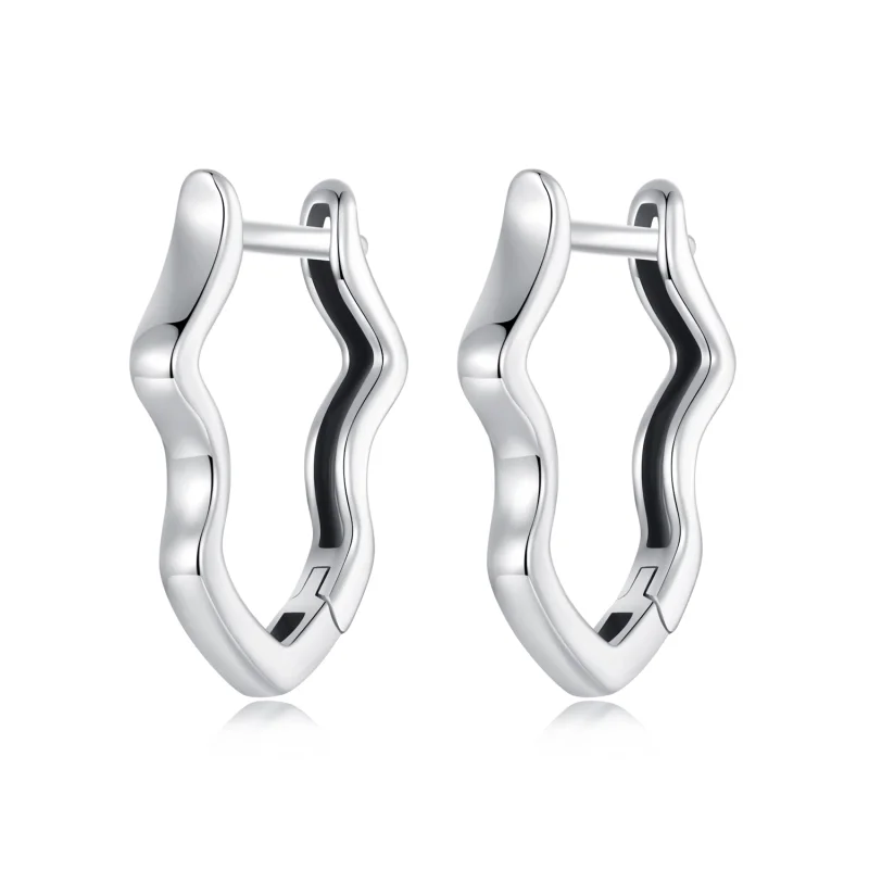 (image for) PANDORA Style Wave earrings - SCE1761 - Product Image