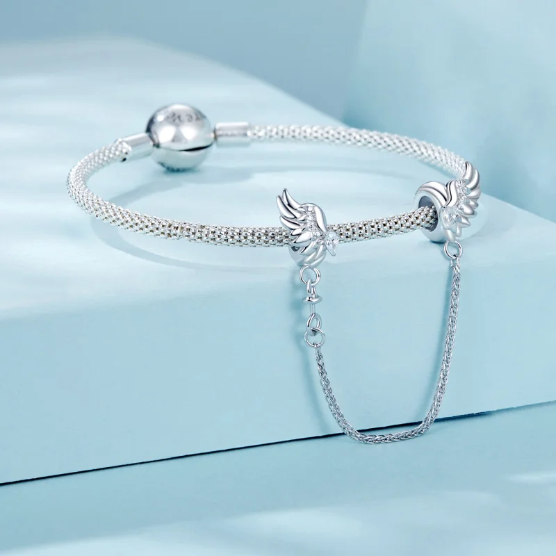 (image for) PANDORA Style Wing safety chain - SCC2779 - View 3