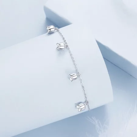 PANDORA 风格铃兰手链 - BSB183