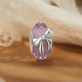PANDORA Style Bowknot glass beads - BSC1057 PANDORA Style Bowknot glass beads - BSC1057