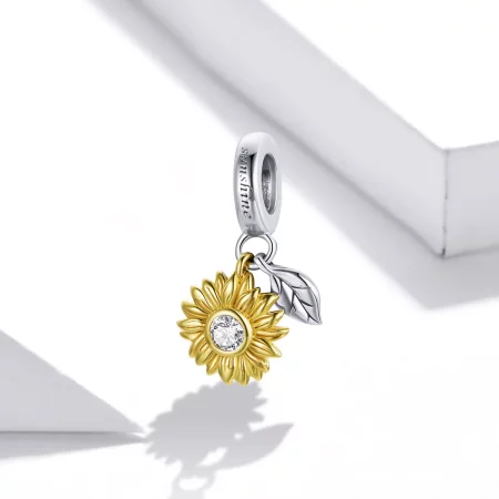 PANDORA Style Shining Sunflower Dangle - BSC462