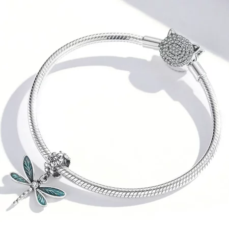 PANDORA风格华丽蜻蜓吊坠 - BSC521