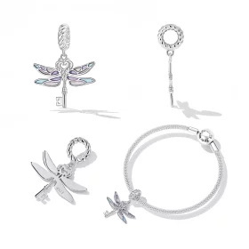 PANDORA Style Dragonfly Key Pendant - BSC603
