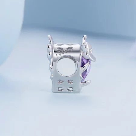 PANDORA 二月生辰石心形串饰 - BSC660-2