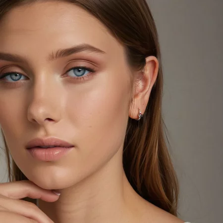 PANDORA Style Colorful Heart Earrings - BSE1049