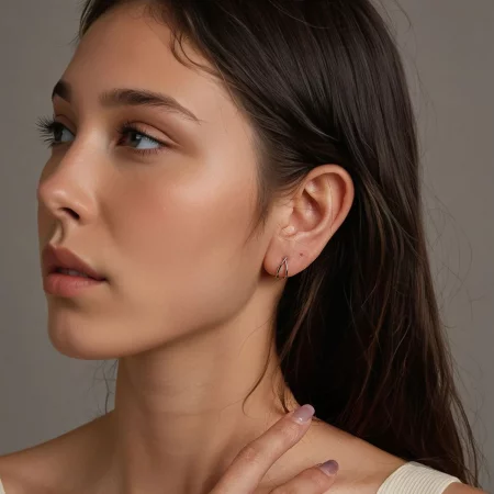 PANDORA Style Exquisite Silver Ear Buckle - BSE1053