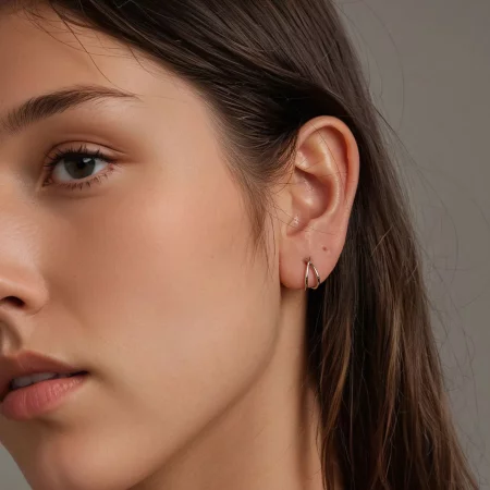 PANDORA Style Exquisite Silver Ear Buckle - BSE1053