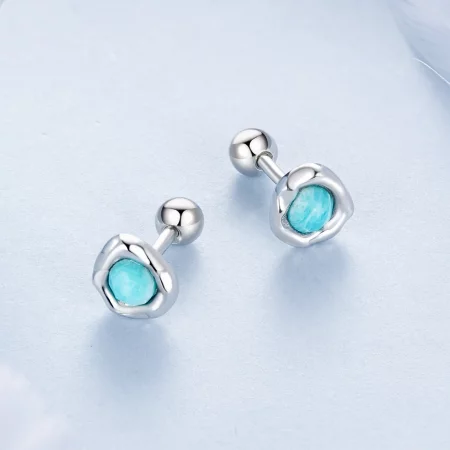 PANDORA Style Amazonite Earrings - BSE1056
