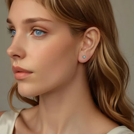 PANDORA Style Amazonite Earrings - BSE1056