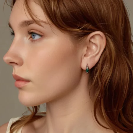 PANDORA Style Malachite Earrings - BSE1057