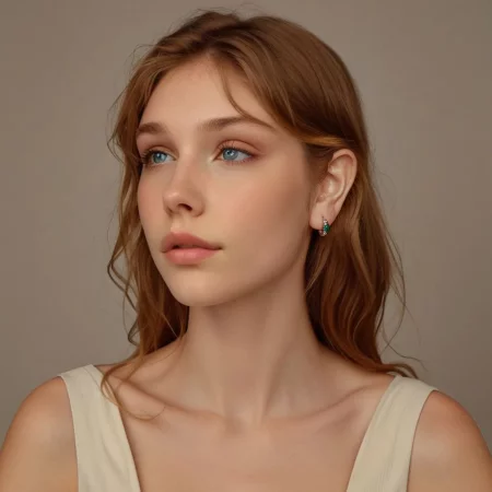 PANDORA Style Malachite Earrings - BSE1057