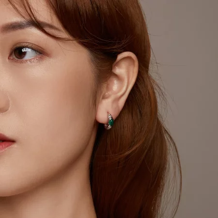 PANDORA Style Malachite Earrings - BSE1057