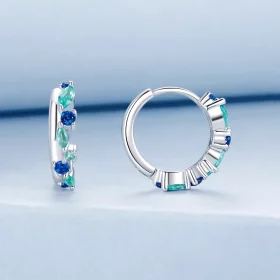 PANDORA风格碎石耳环 - BSE1059 PANDORA风格碎石耳环 - BSE1059