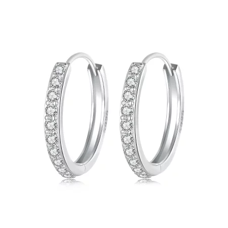 PANDORA Style Simple Sterling Silver Earrings - BSE1060-AL
