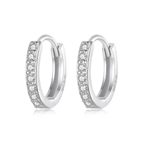 PANDORA Style Simple Sterling Silver Earrings - BSE1060-AS PANDORA Style Simple Sterling Silver Earrings - BSE1060-AS
