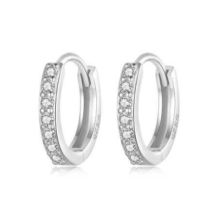PANDORA Style Simple Sterling Silver Earrings - BSE1060-AS