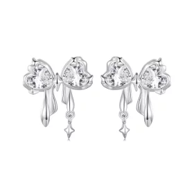 PANDORA Style Bow Earrings - BSE1061