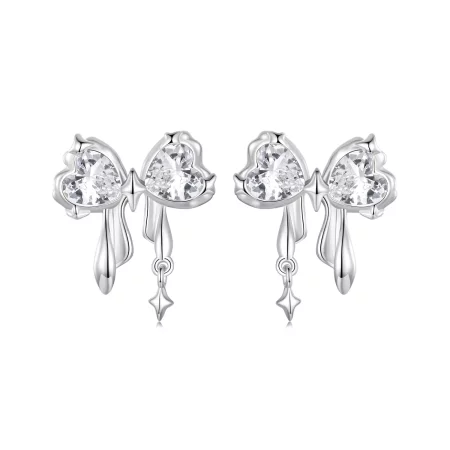 PANDORA Style Bow Earrings - BSE1061