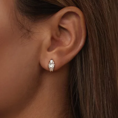 PANDORA Style Sparkling Silver Earrings - BSE1062