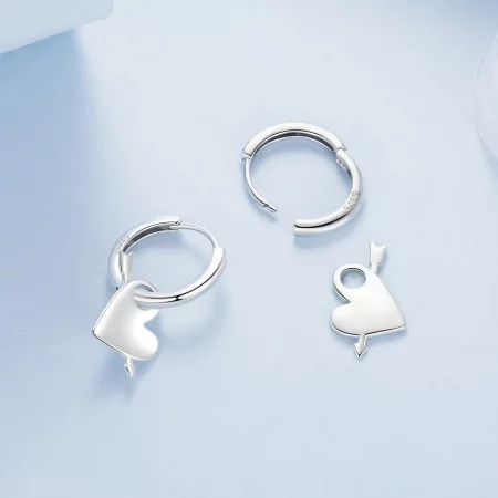 PANDORA风格 穿心耳钉 - BSE1082