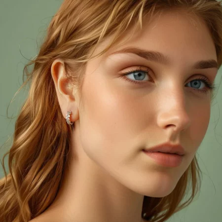 PANDORA Style Leaf Earrings - BSE1086