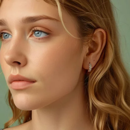 PANDORA Style Leaf Earrings - BSE1086