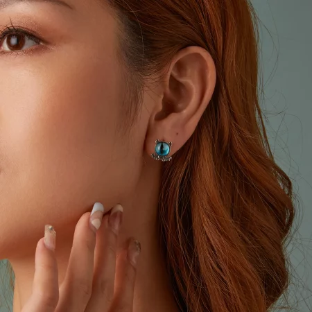 PANDORA风格小恶魔耳环 - BSE1091