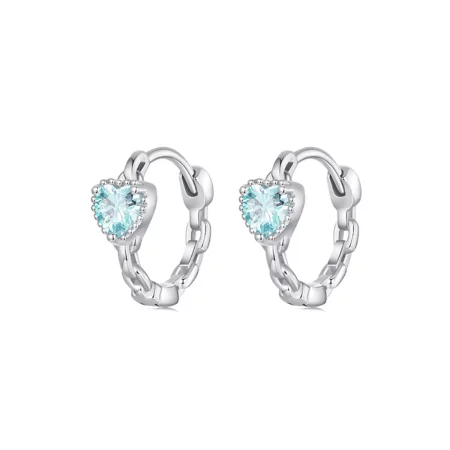 PANDORA Style Heart of the Sea Earrings - BSE1099