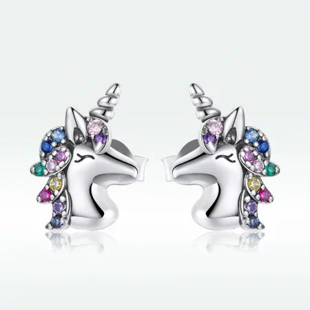 PANDORA Style Pointed Pony Stud - BSE496