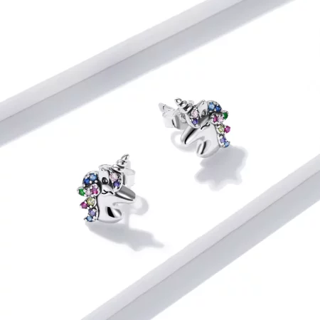 PANDORA Style Pointed Pony Stud - BSE496