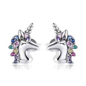 PANDORA Style Pointed Pony Stud - BSE496