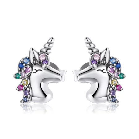 PANDORA Style Pointed Pony Stud - BSE496